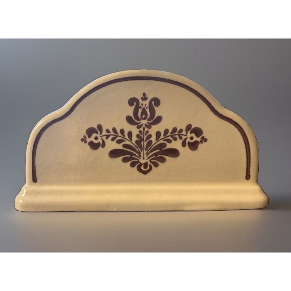 Vintage Pfaltzgraff Village Stoneware Dinnerware Napkin Holder